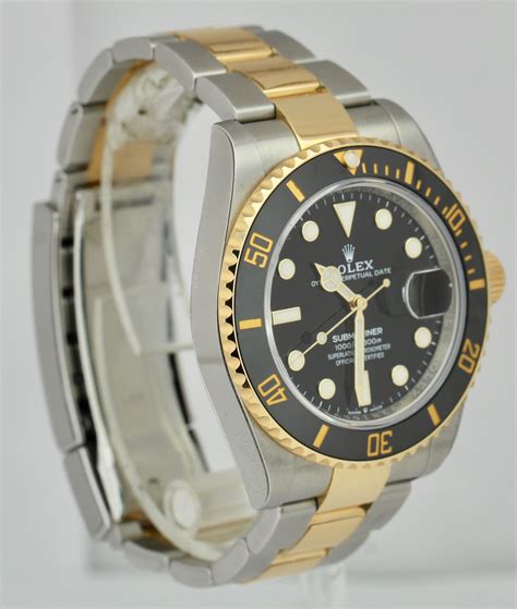 rolex submariner 2 tone replica|rolex submariner cost new.